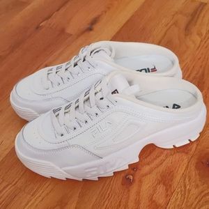 Fila disruptor sneaker slides